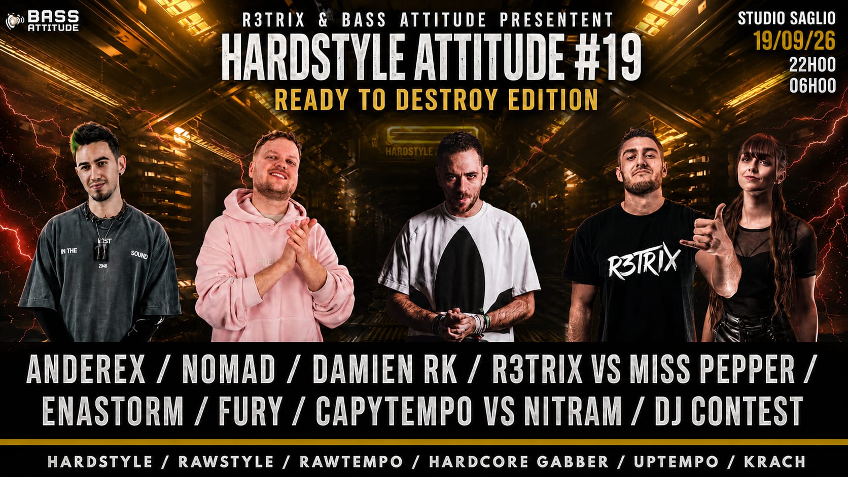 Hardstyle Attitude #19 : Ready To Destroy Edition