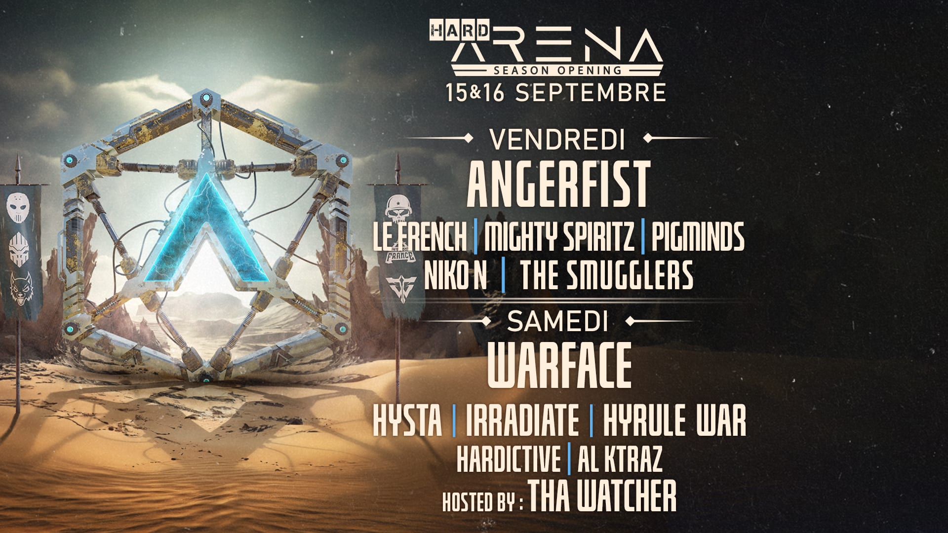 Hard Arena / Opening / Angerfist, Warface, Hysta...
