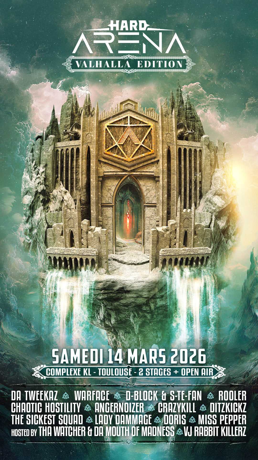 Hard Arena Valhalla Xxl W/ Rooler, Da Tweekaz, Warface...