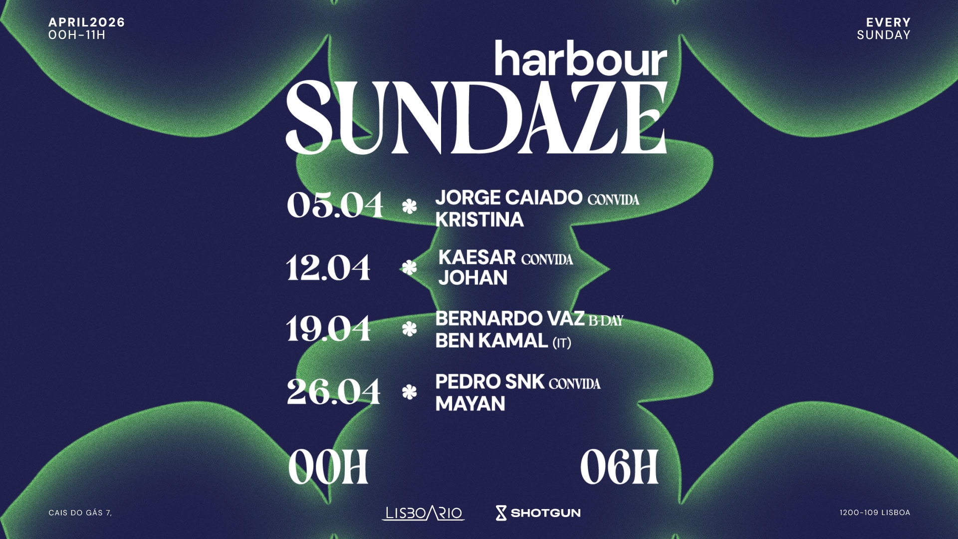 Harbour Sundaze Bernardo Vaz Convida Ben Kamal