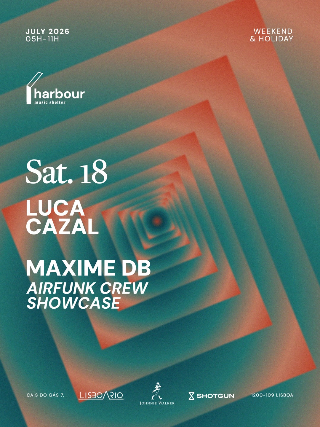 Harbour With Luca Cazal And Maxime Db 05h-11h