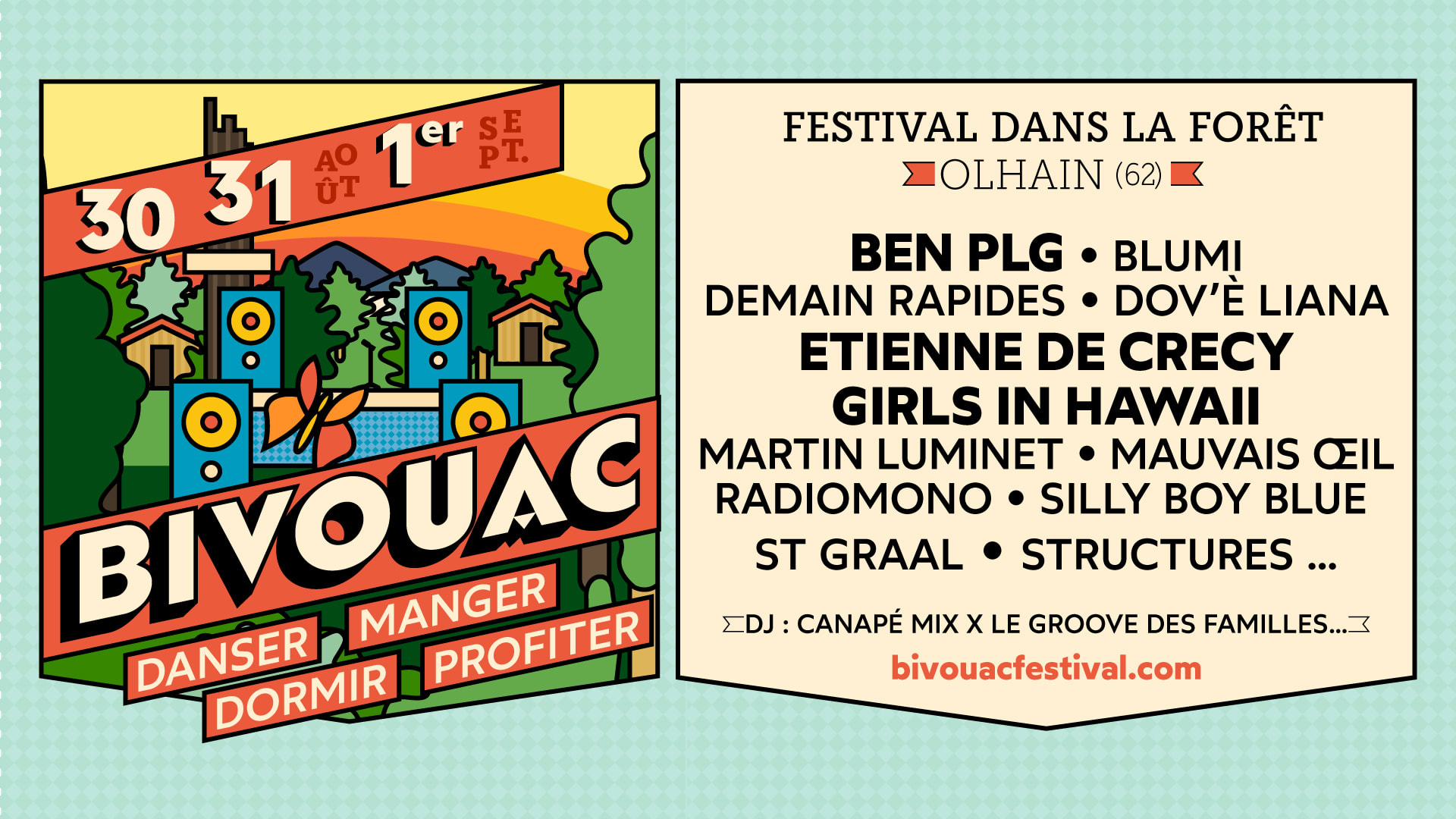 Bivouac - Festival Dans La Forêt D'olhain