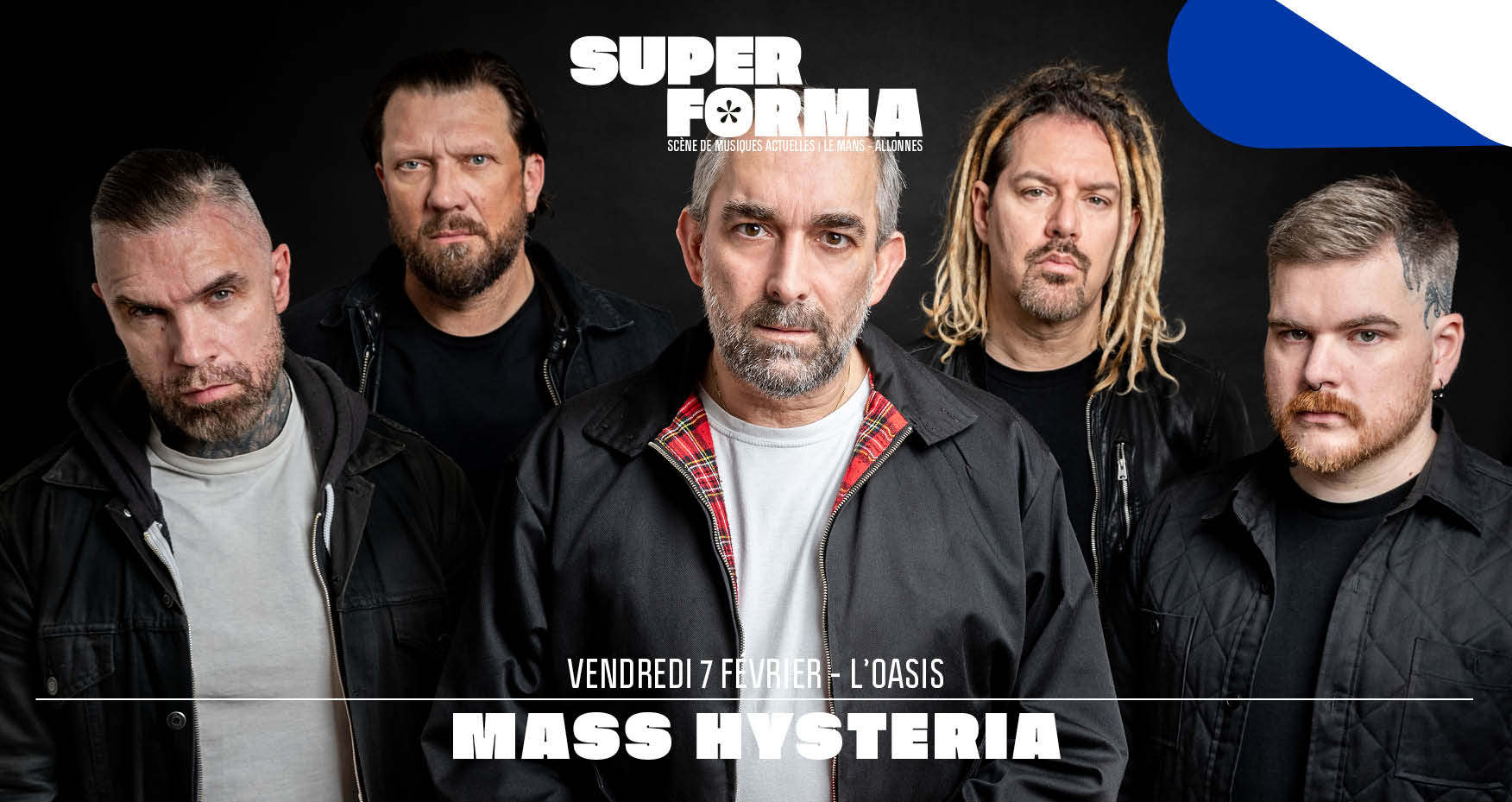 Mass Hysteria + 20 Seconds Falling Man @ L'oasis - Le Mans