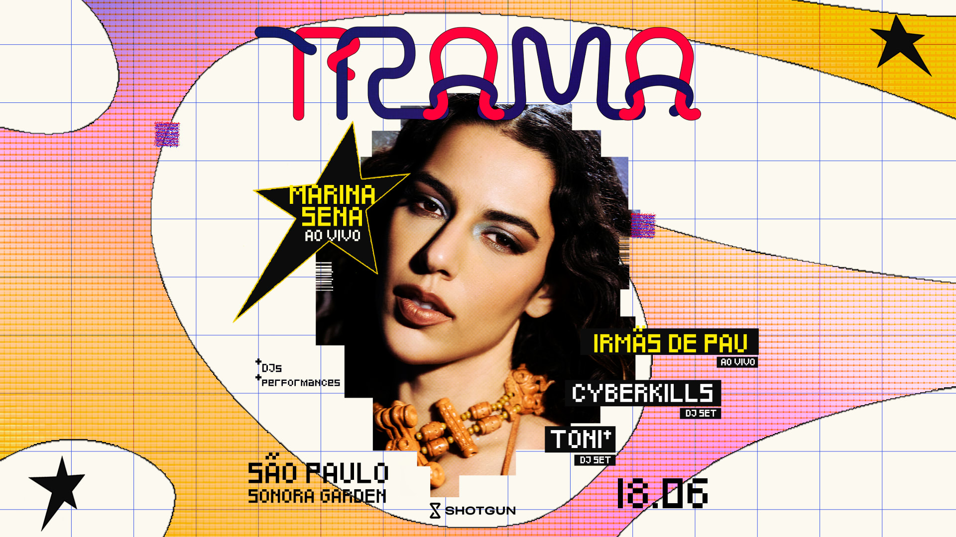 Trama. Com Marina Sena. Irmãs De Pau. & Cyberkills.