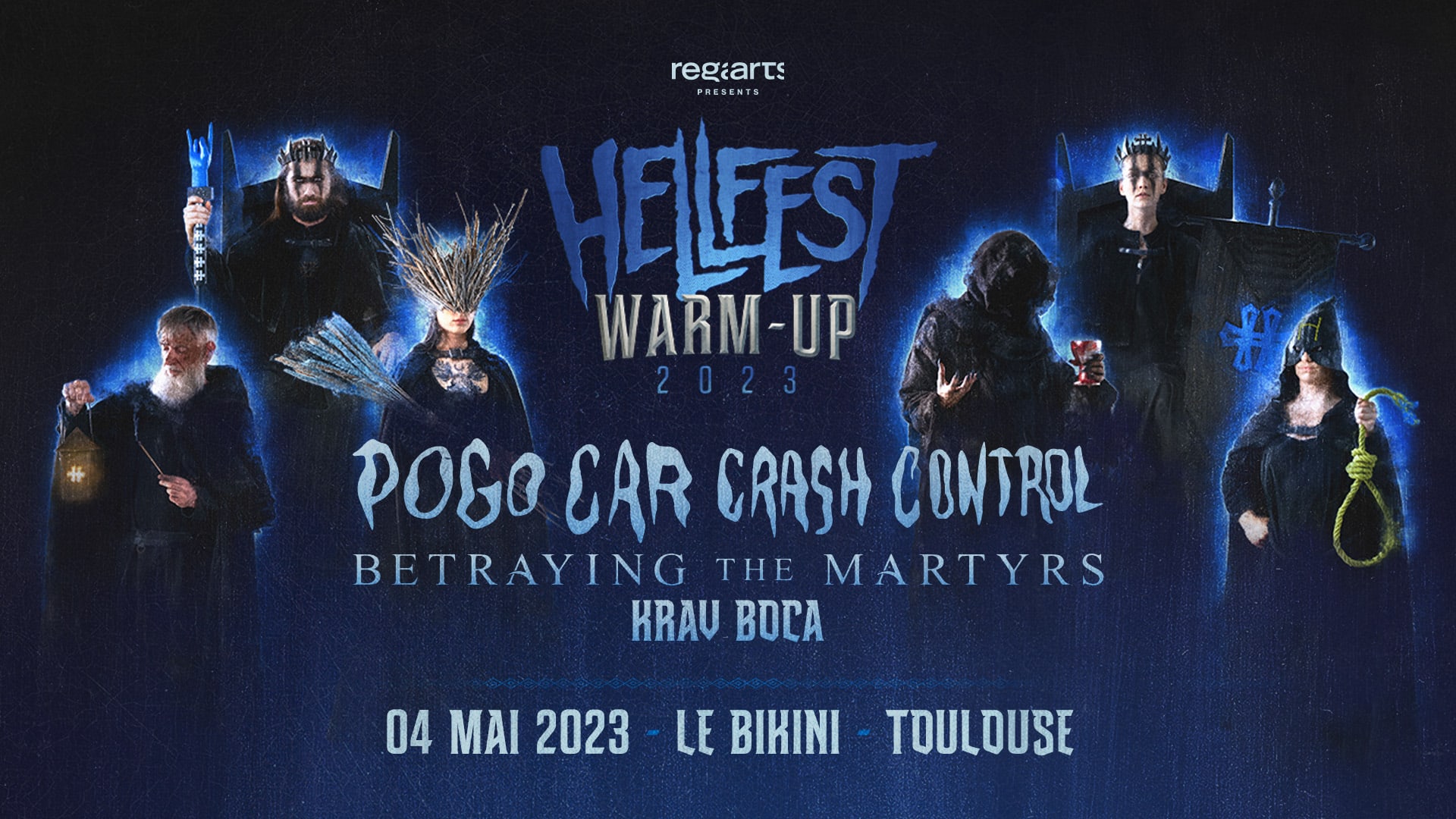 Hellfest Warm Up Tour W/ Pogo Car Crash Control & More