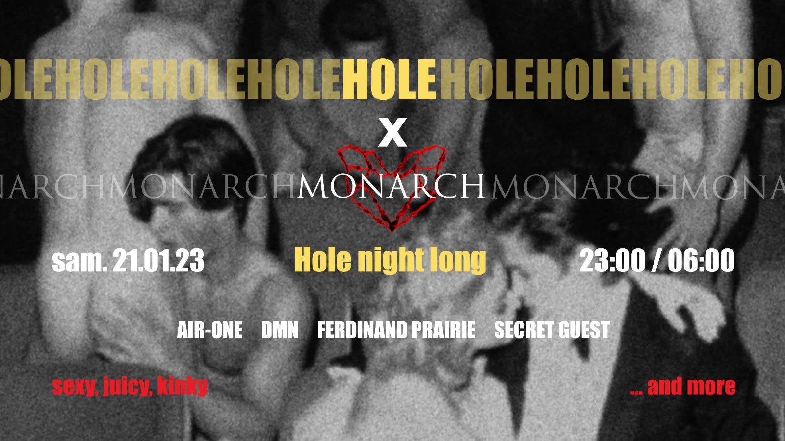 Hole X Monarch :  Hole Night Long