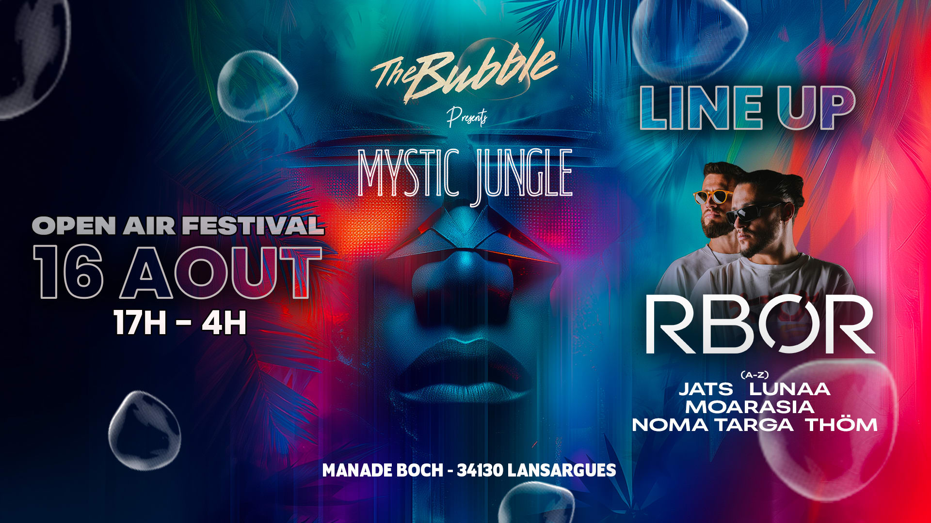 The Bubble - Open Air Festival - "Mystic Jungle"