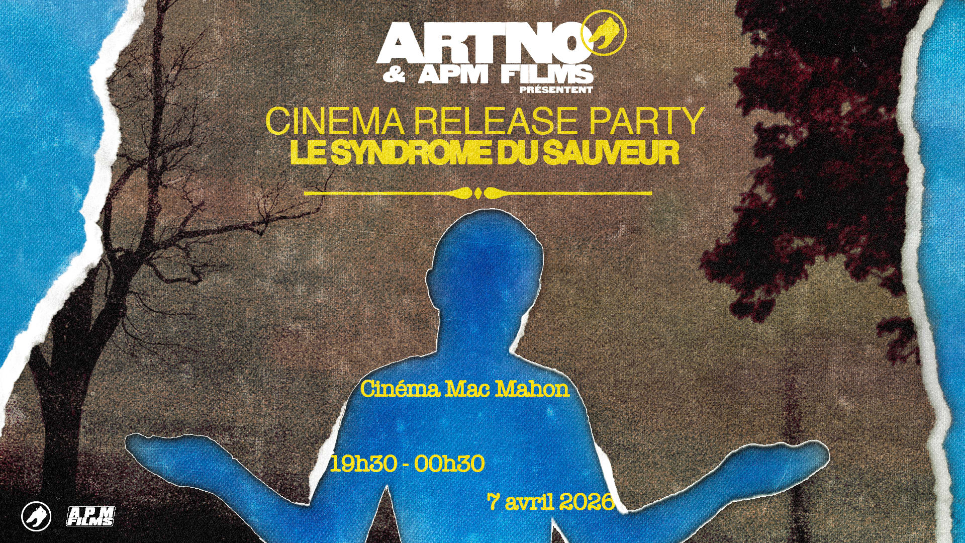 Apm Night : Release Party Art No "Le Syndrome Du Sauveur"