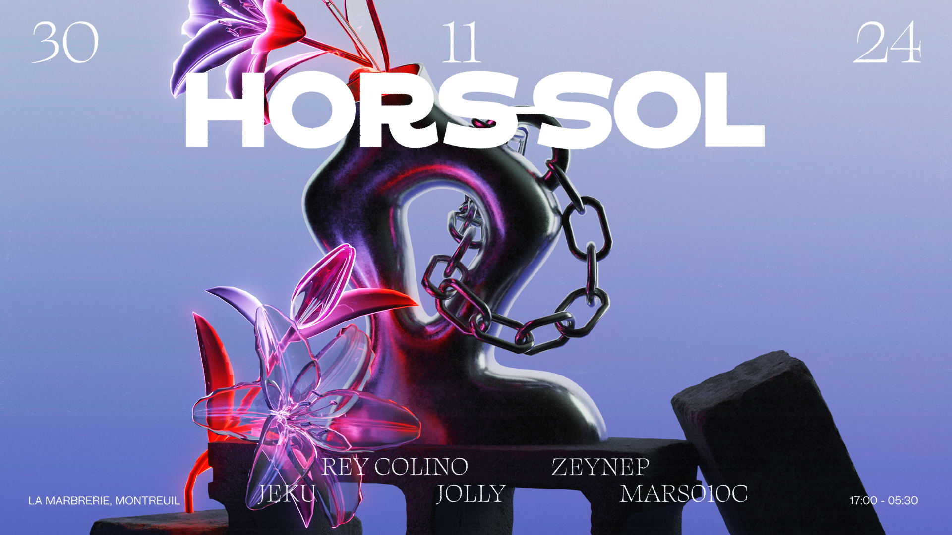 Hors-Sol [Day+Night] Rey Colino, Zeynep, Jolly, Jeku