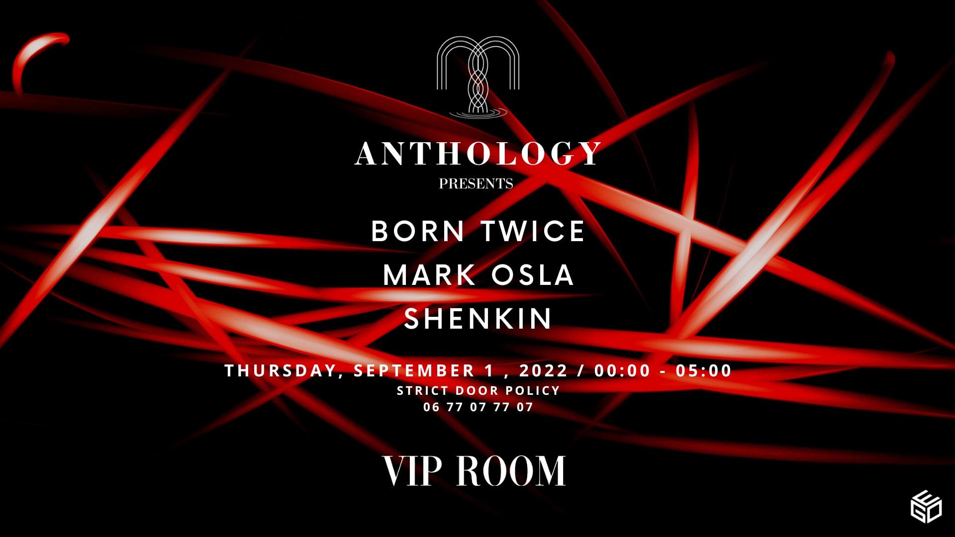Anthology X Vip Room Saint-Tropez : Born Twice , Shenkin , Mark Osla