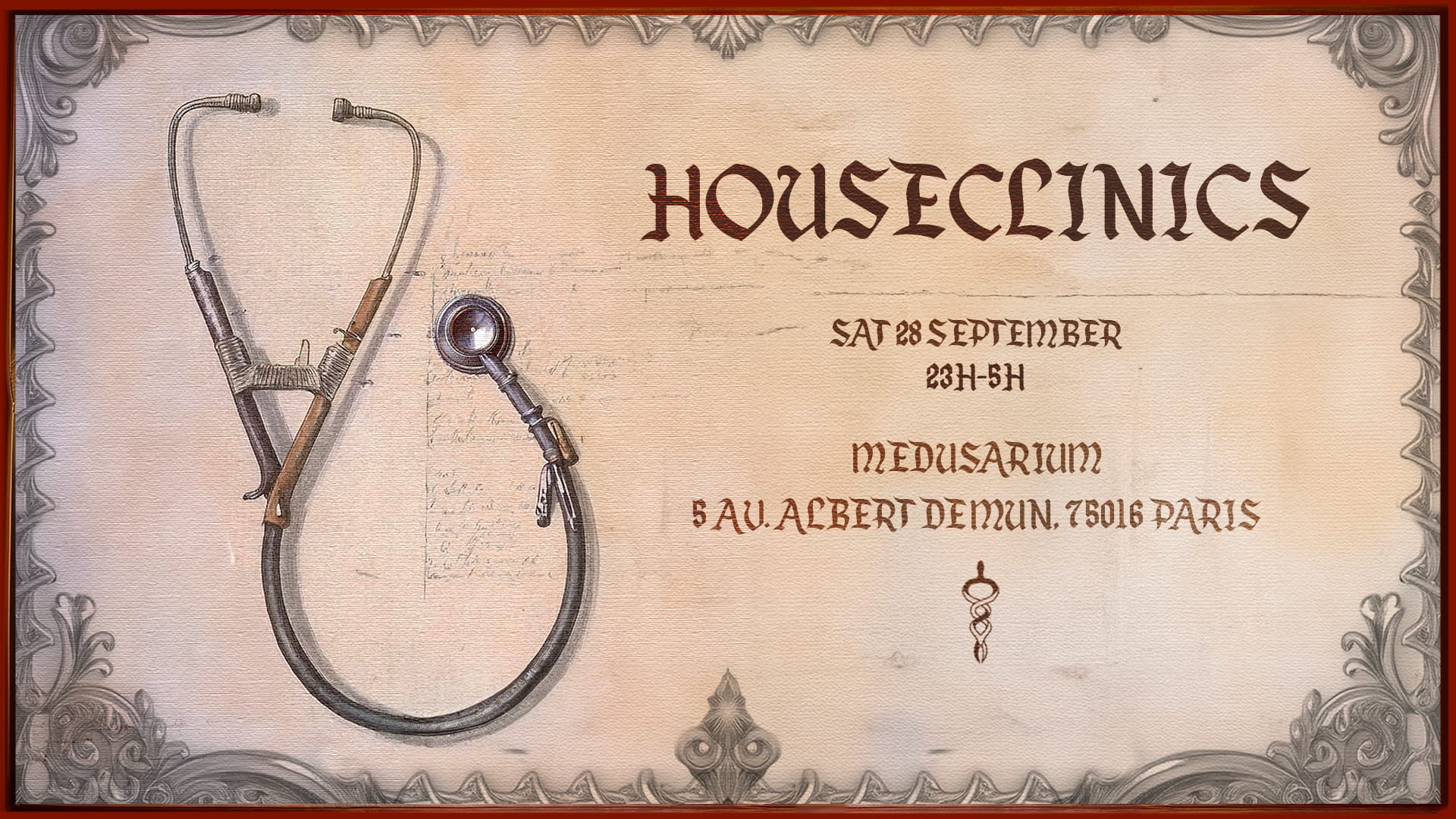 Houseclinics Opening｜28 Septembre