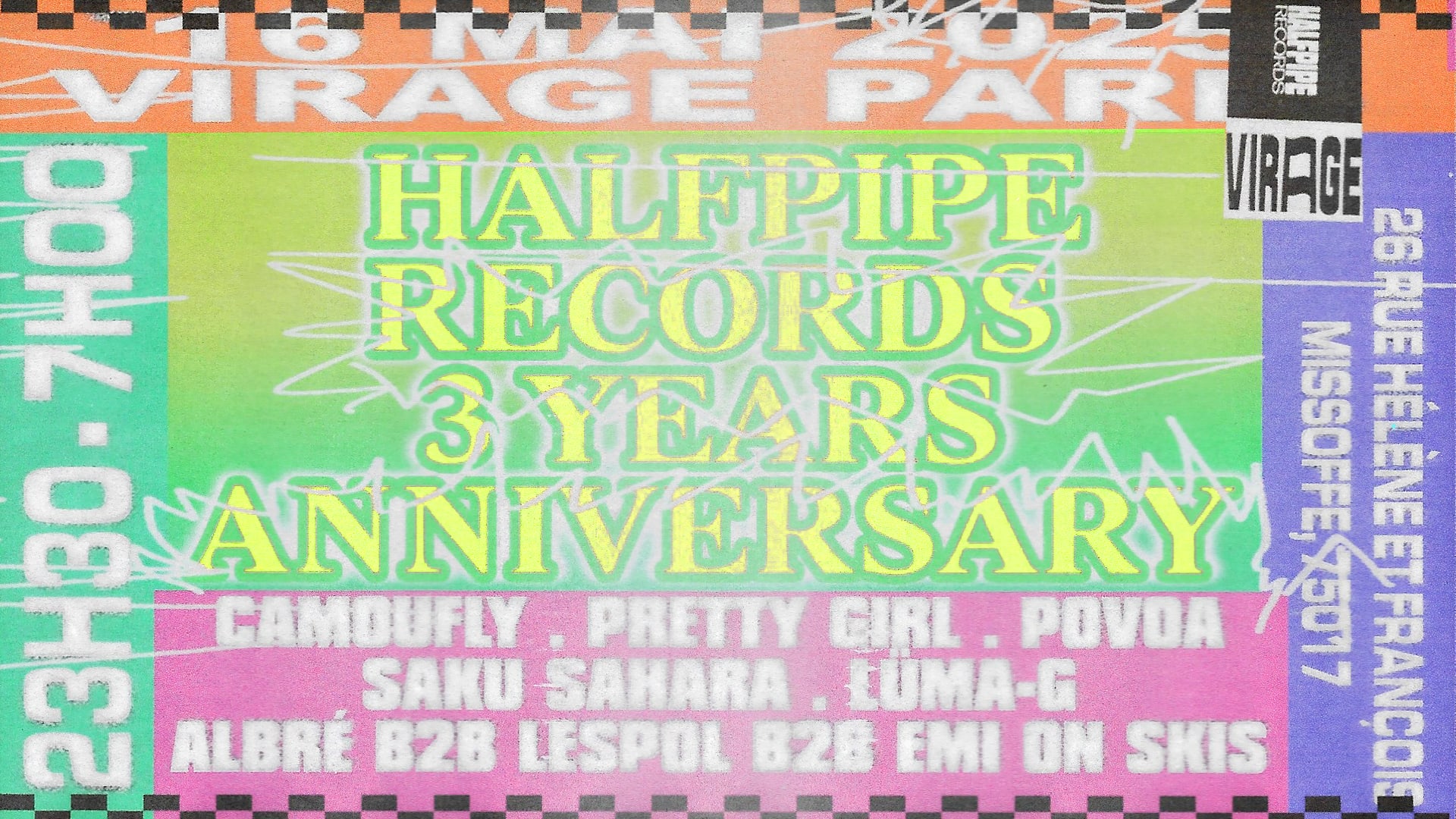 Halfpipe Records 3 Years Anniversary:  Camoufly, Pretty Girl