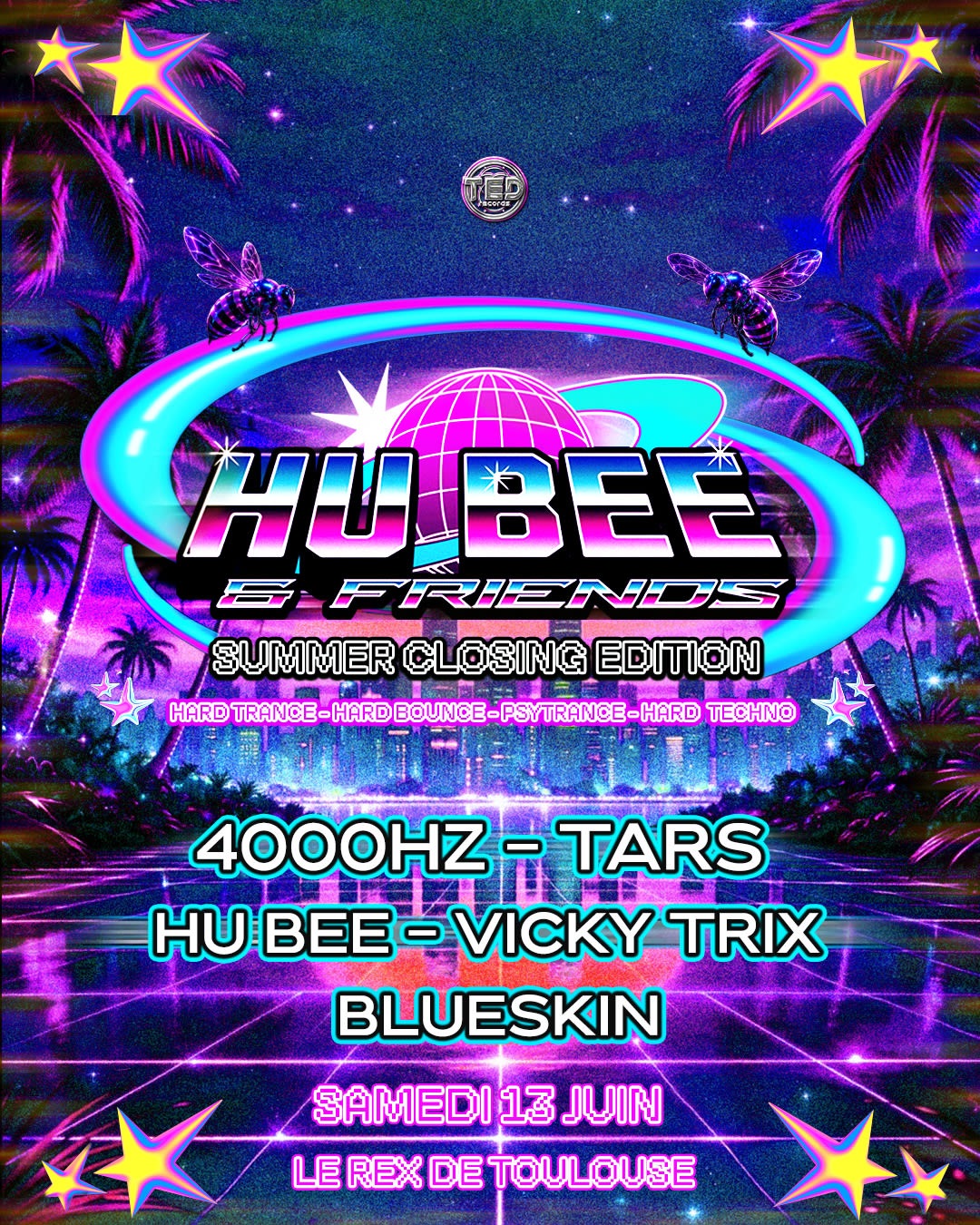 Hu Bee & Friends W. 4000hz - Tars  - Vicky Trix - Blueskin