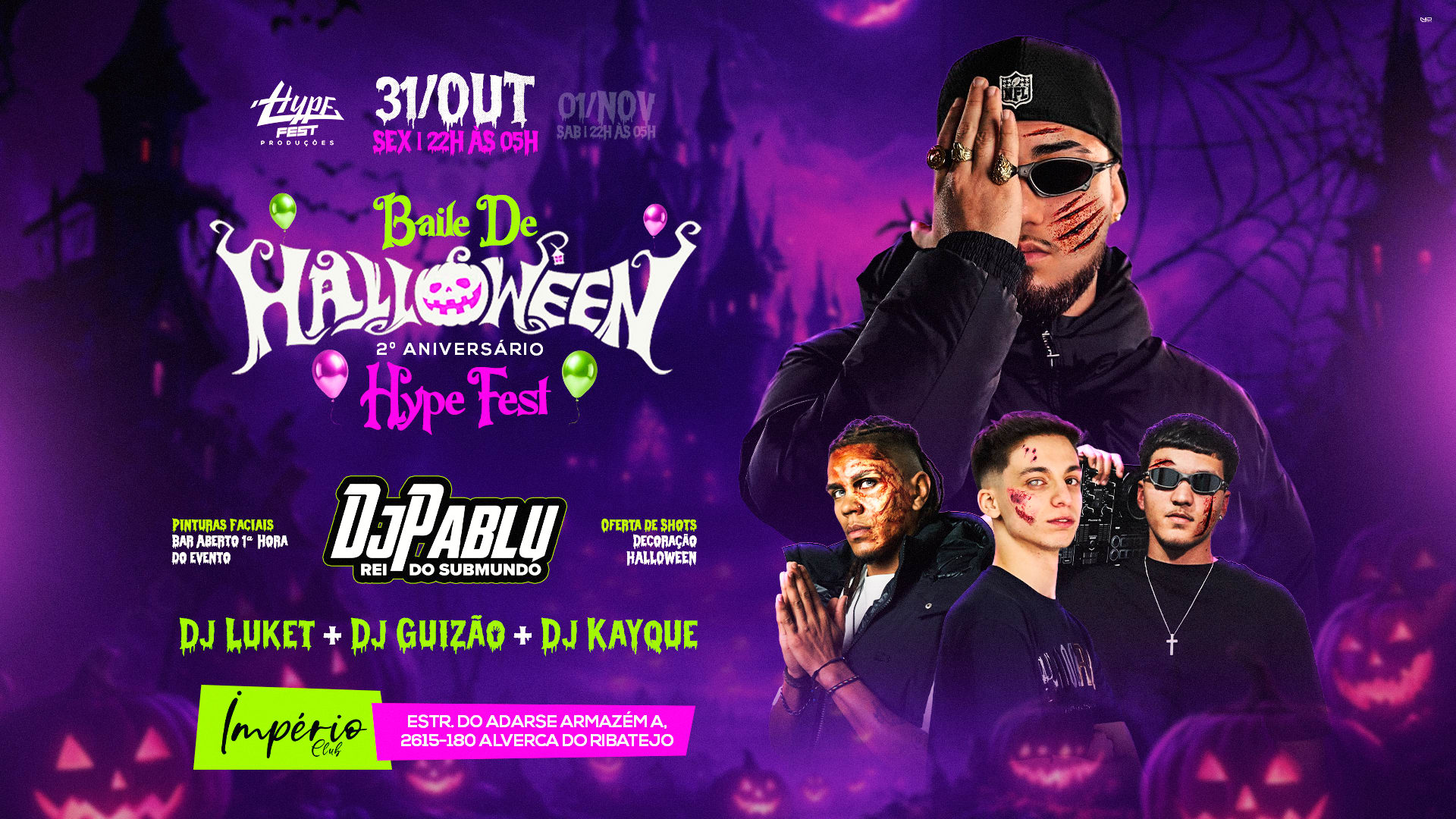 Baile Halloween