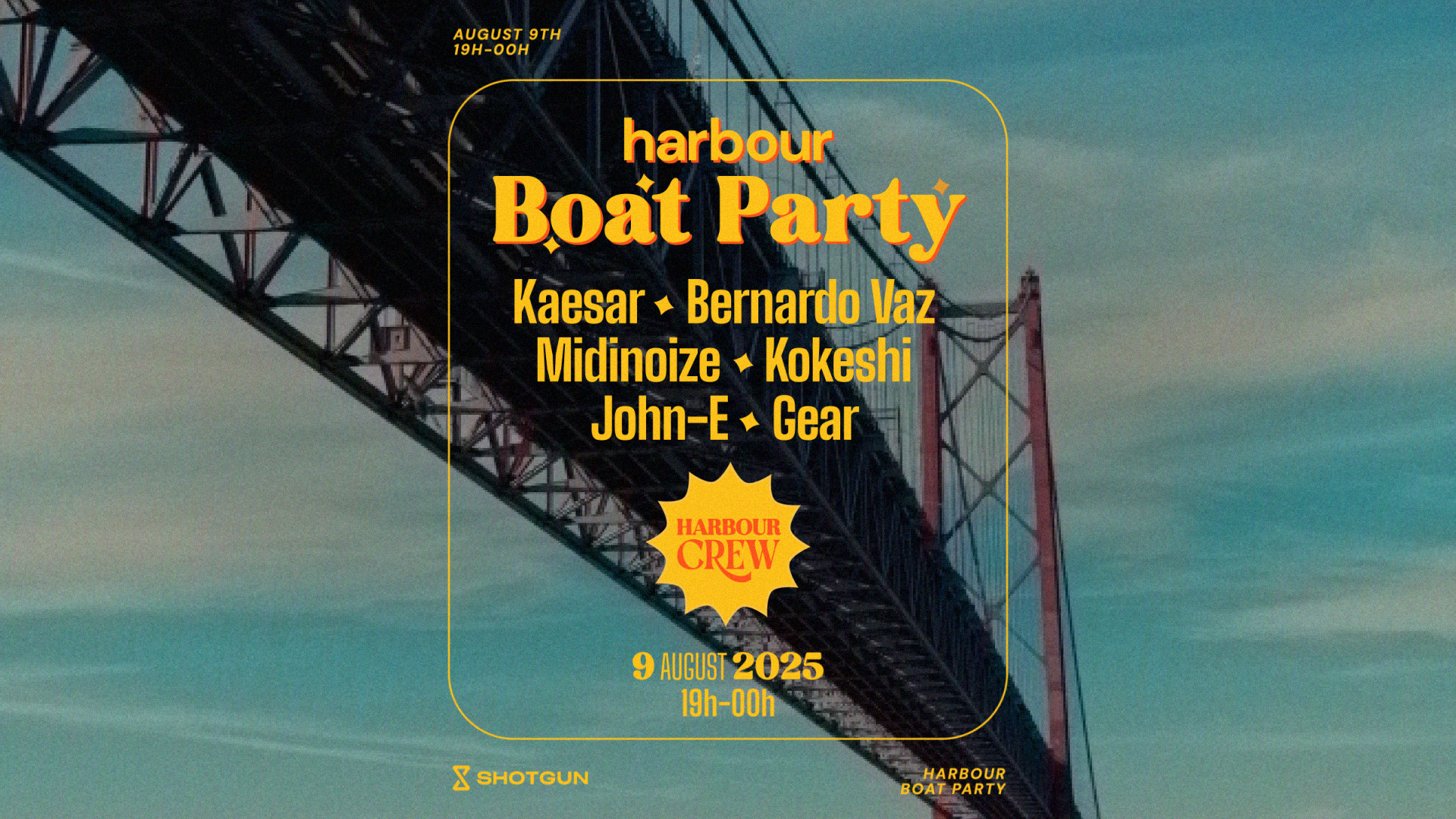 Harbour Boat Party With Harbour Crew