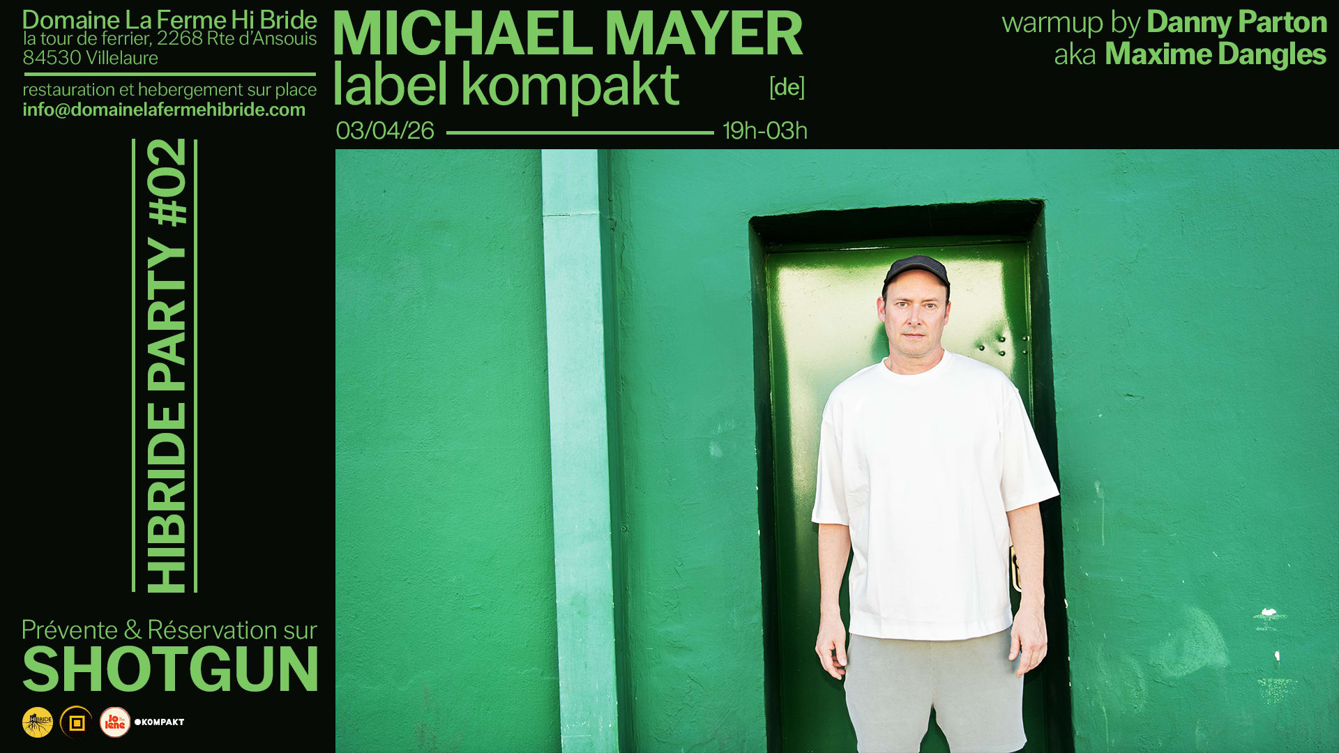 Michael Mayer (Kompakt) - Maxime Dangles Aka Danny Parton