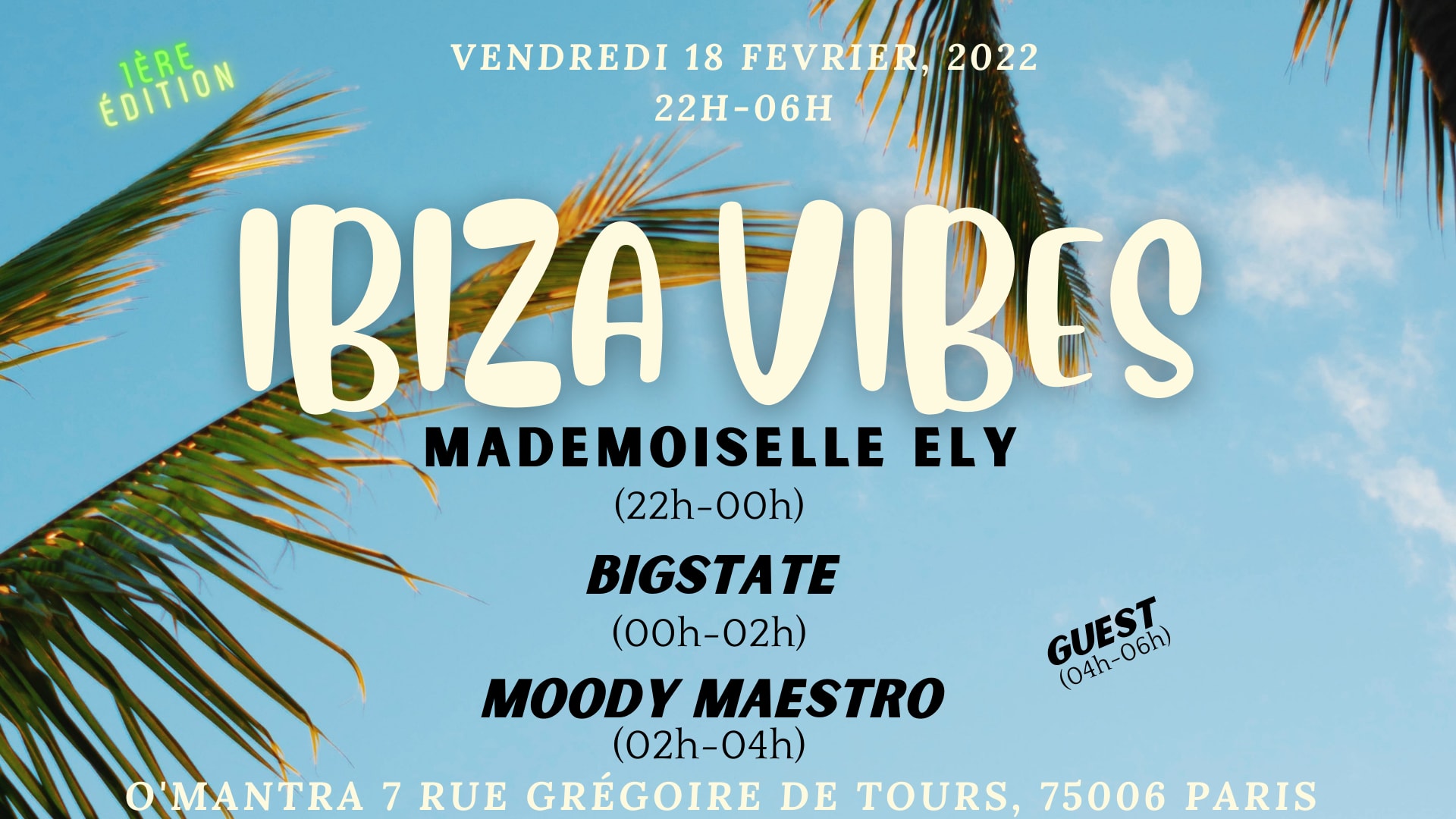 Ibiza Vibes🌴, 1st Edition