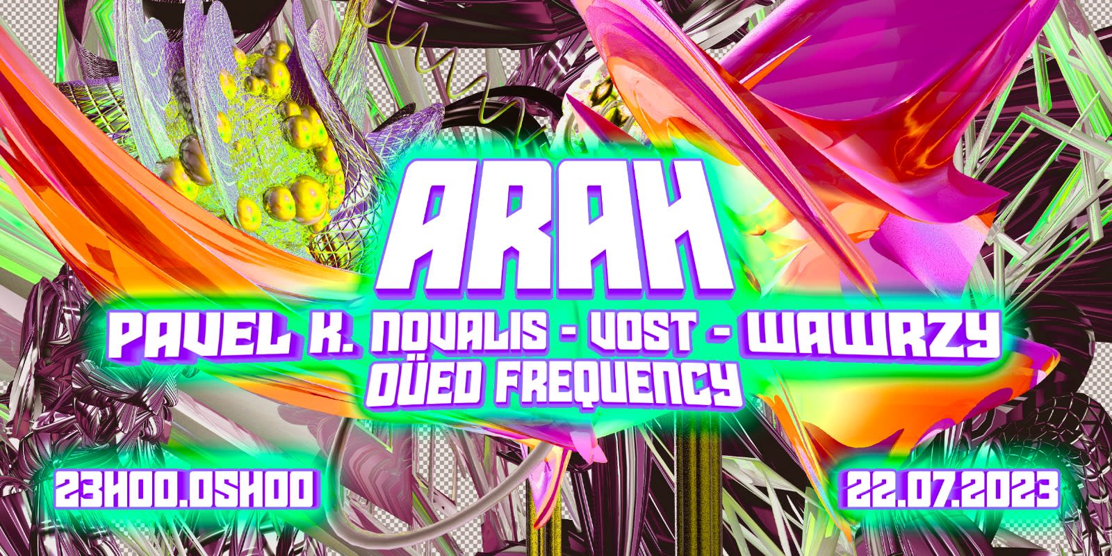 Arah // Pavel K Novalis ,Vost ,Wawzy , Oüed Frequency Et