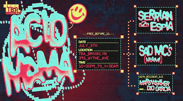 Acid Mama: Sad Mc's / Serrian And Espia / Acid Mama
