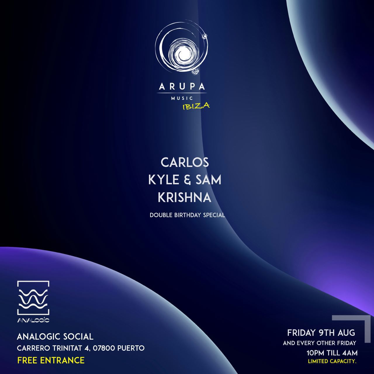 Analogic Present Arupa Music Night