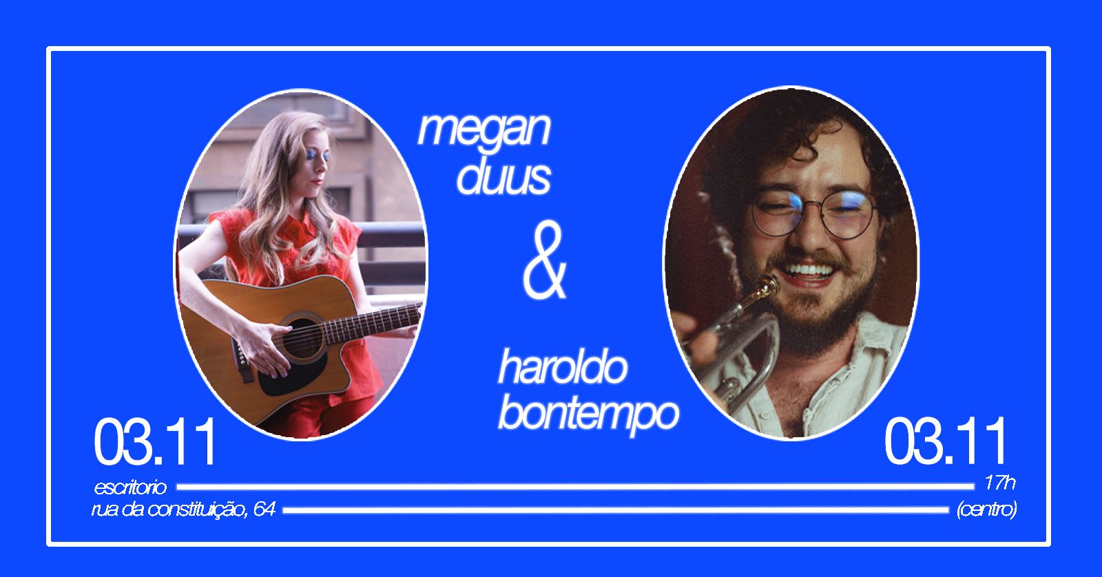 Megan Duus E Haroldo Bontempo No Escritório