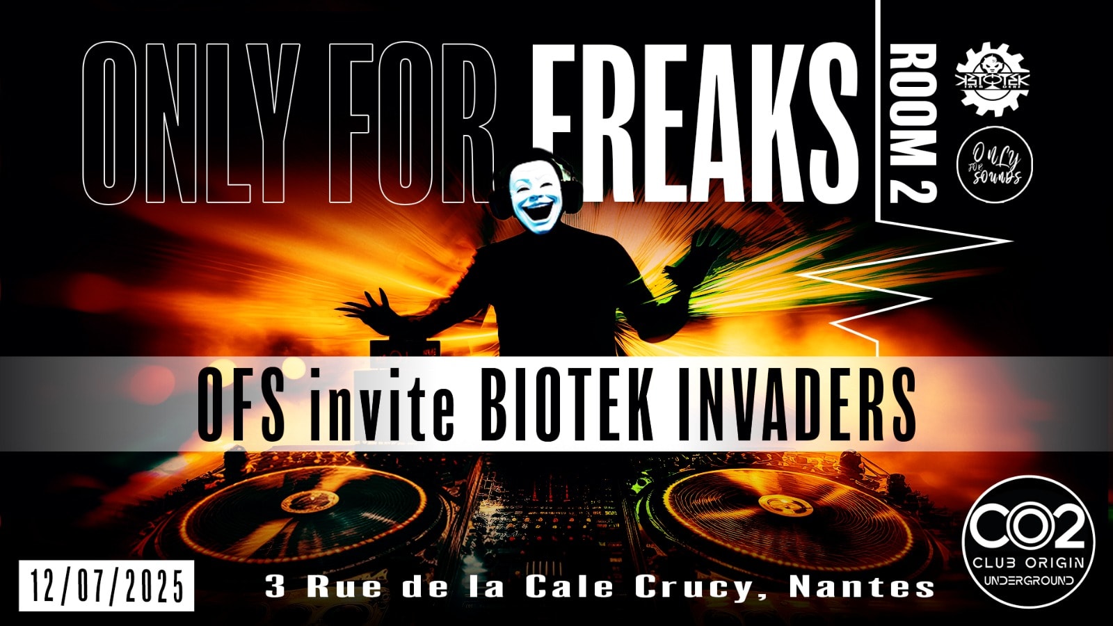 Only For Freaks #1 / Ofs Invite Biotek