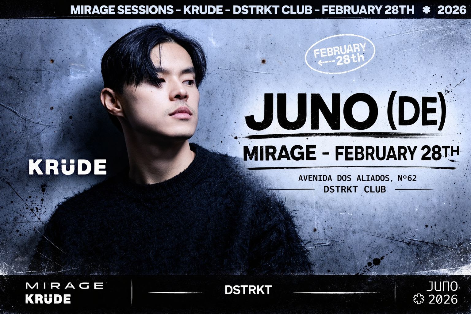 Juno At Dstrkt   Krüde X Mirage