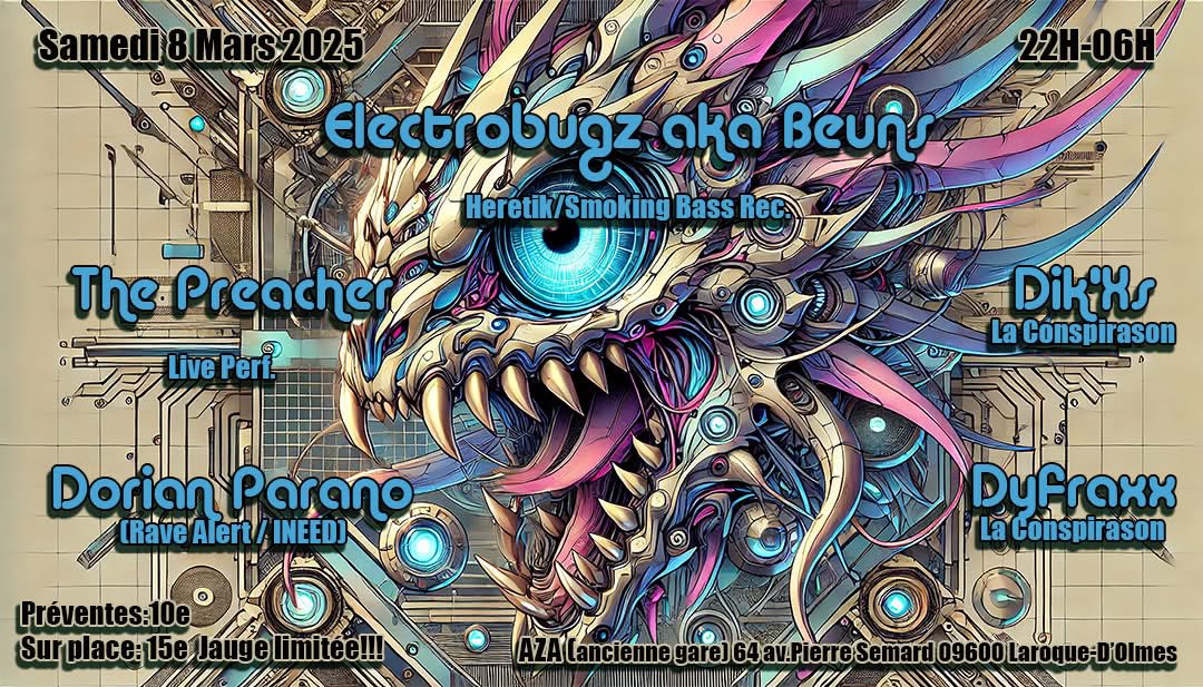 Rave Express • Electrobugz|Dorian Parano|The Preacher&More