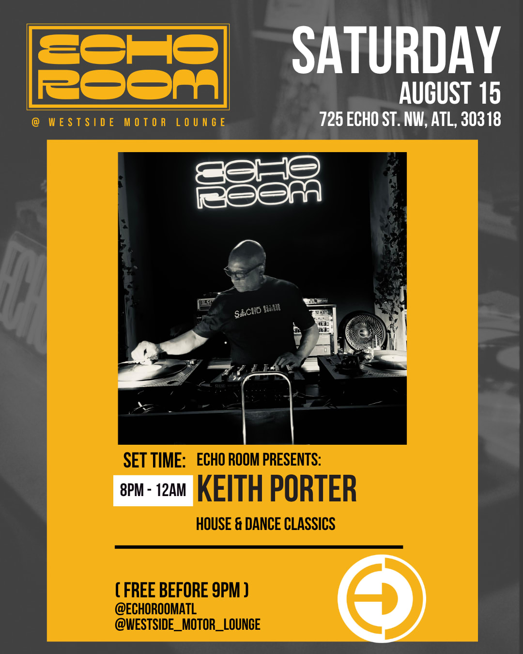 Echo Room Presents: Keith Porterhousemuzik