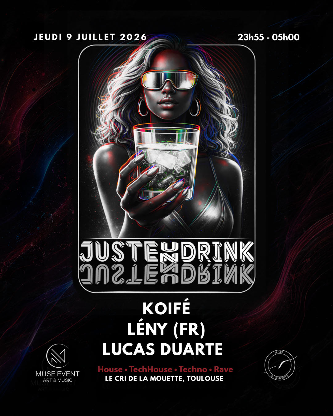 Just Un Drink _ Muse Event Art & Music