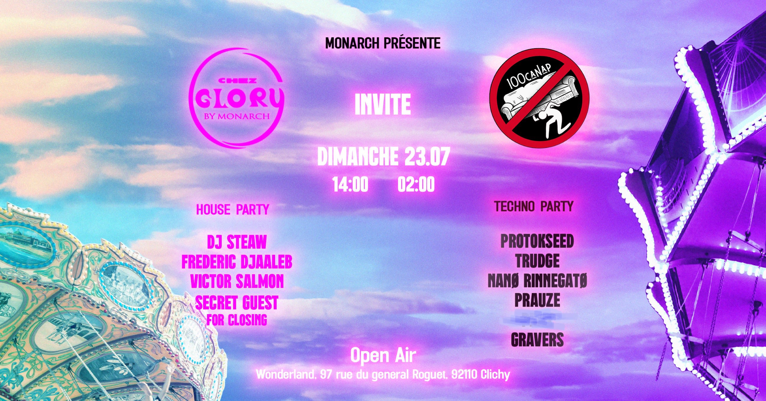 Chez Glory By Monarch X 100canap