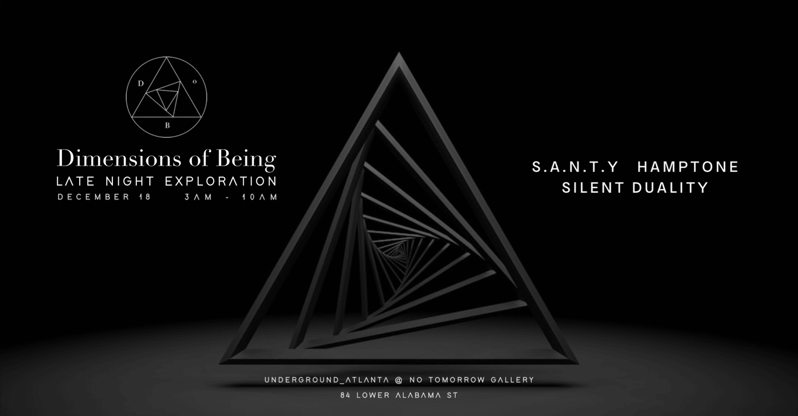 Dimensions Of Being At No Tomorrow Gallery