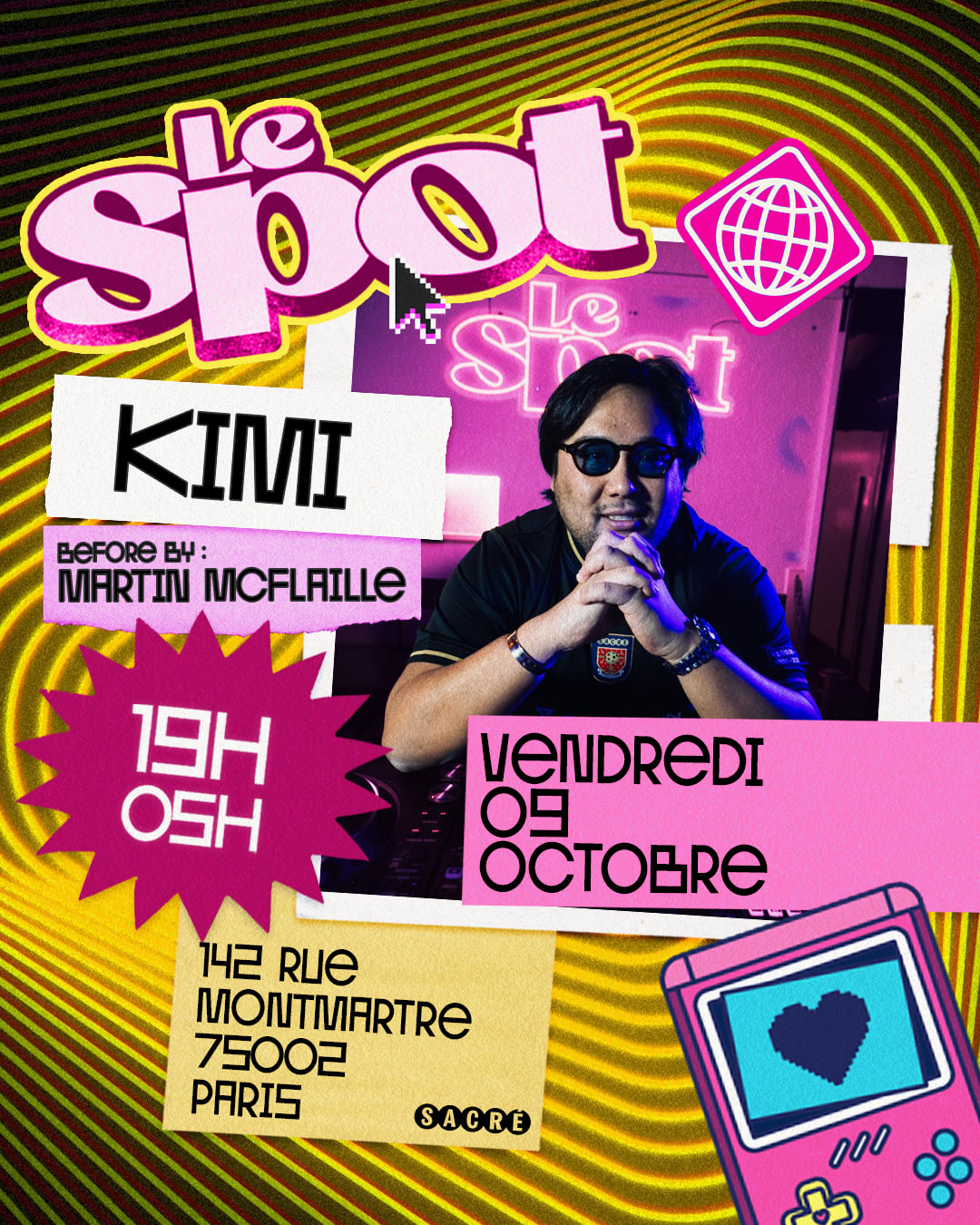 Le Spot - Vendredi  9 Octobre 2026