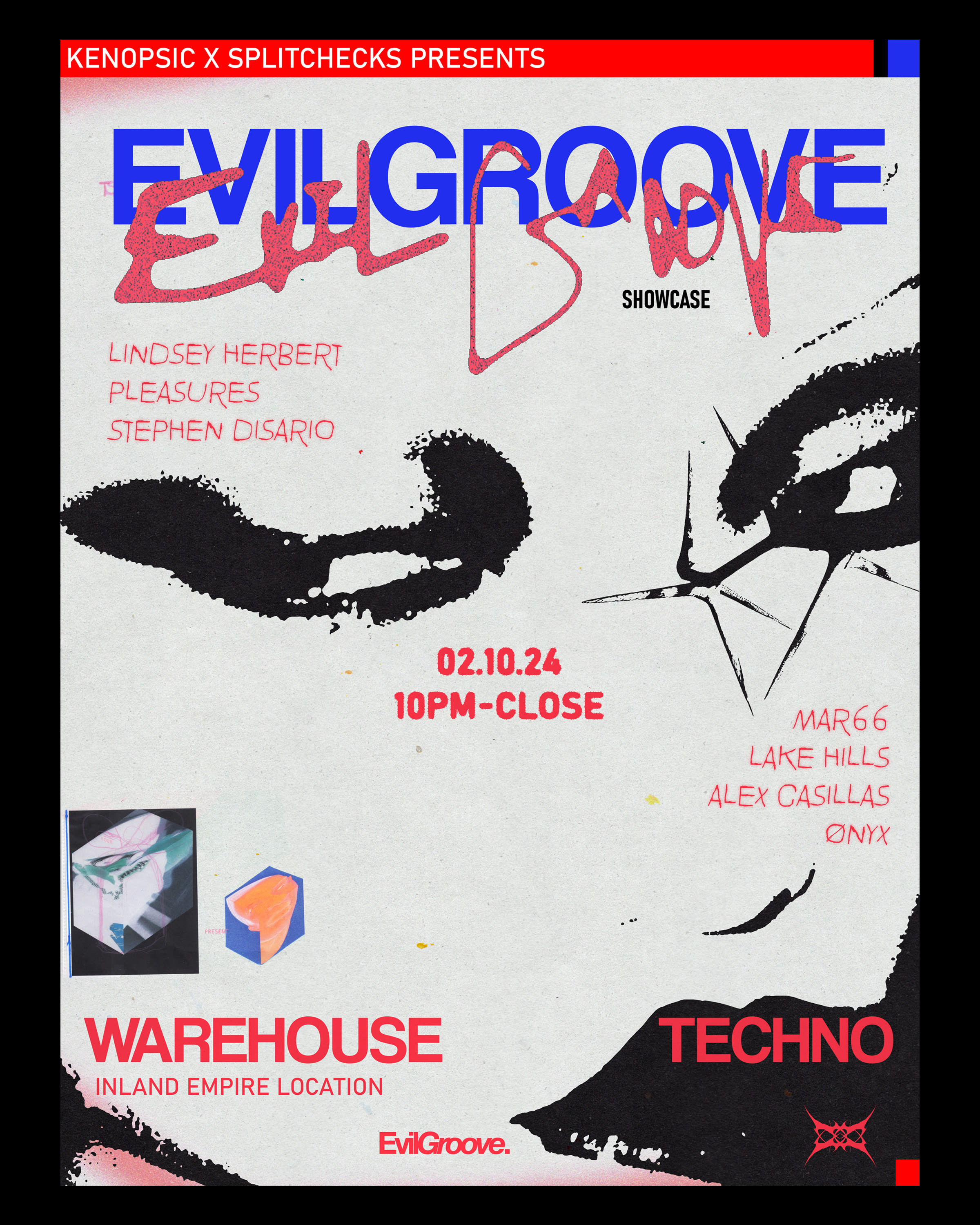Kenopsic X Splitchecks Presents: Evilgroove Showcase