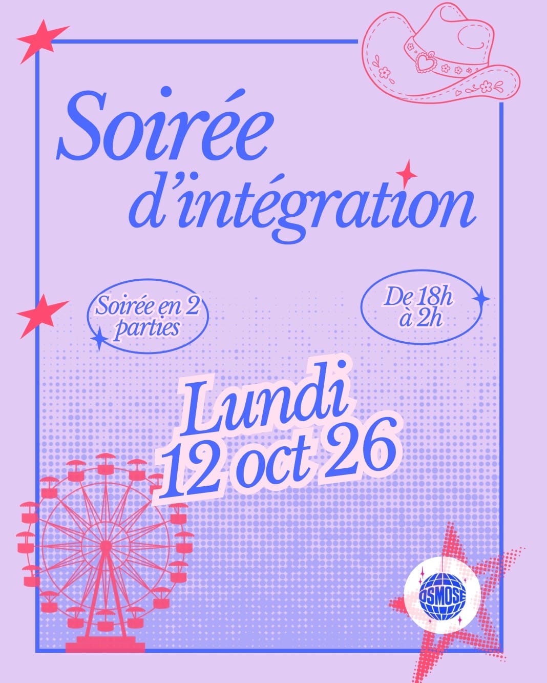 Soirée D’Intégration Osmose