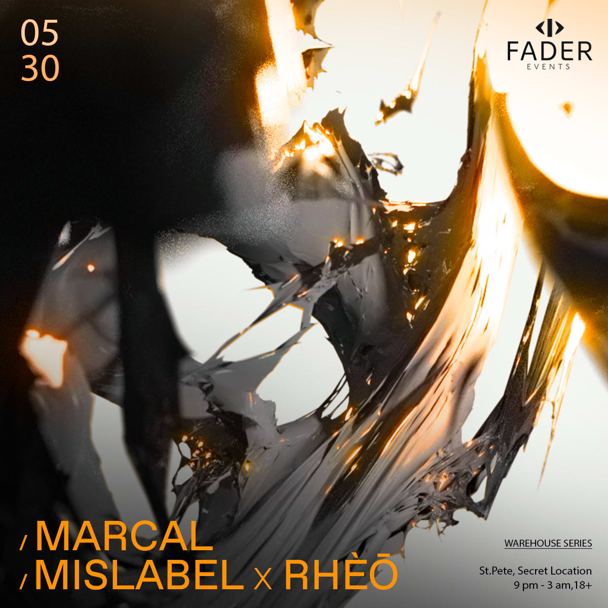 Fader Invites: Marcal (Spazio Nero/Enemy)