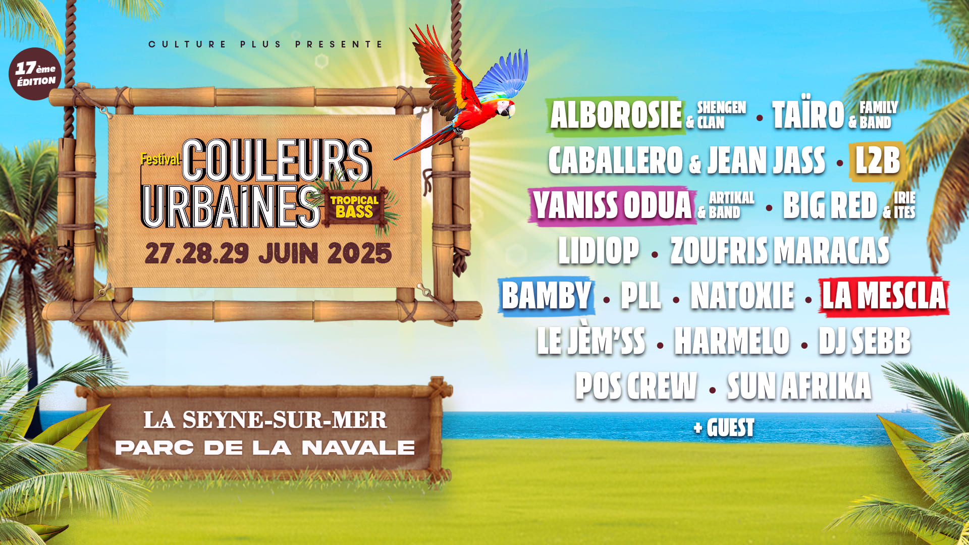 Festival Couleurs Urbaines 17ème Edition