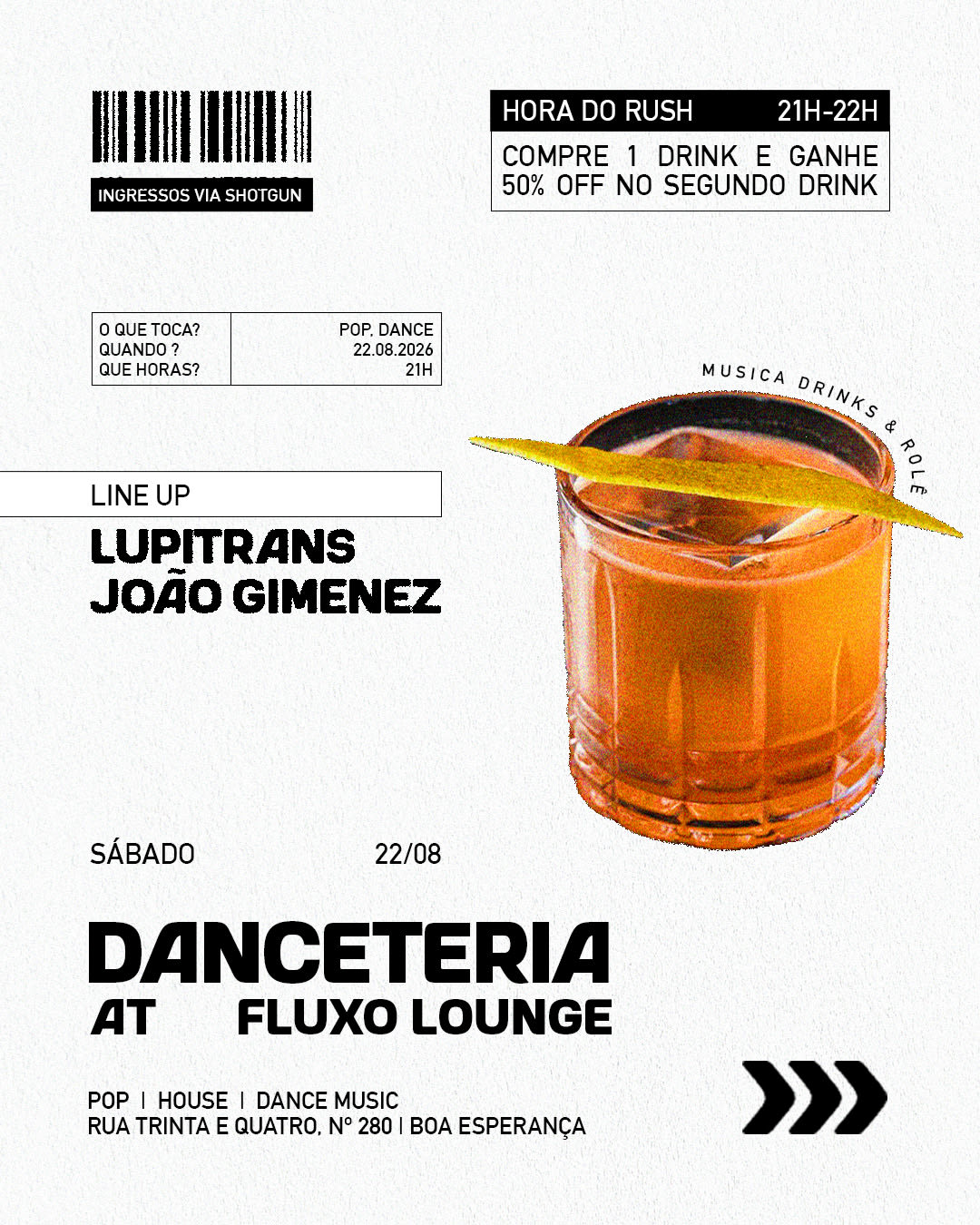 Danceteria At Fluxo Lounge