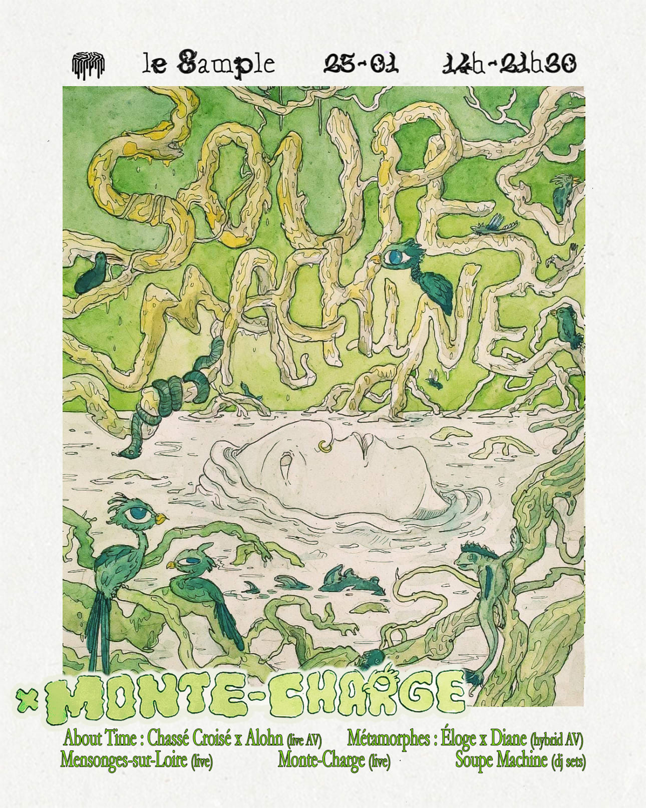 Soupe Machine X Monte-Charge