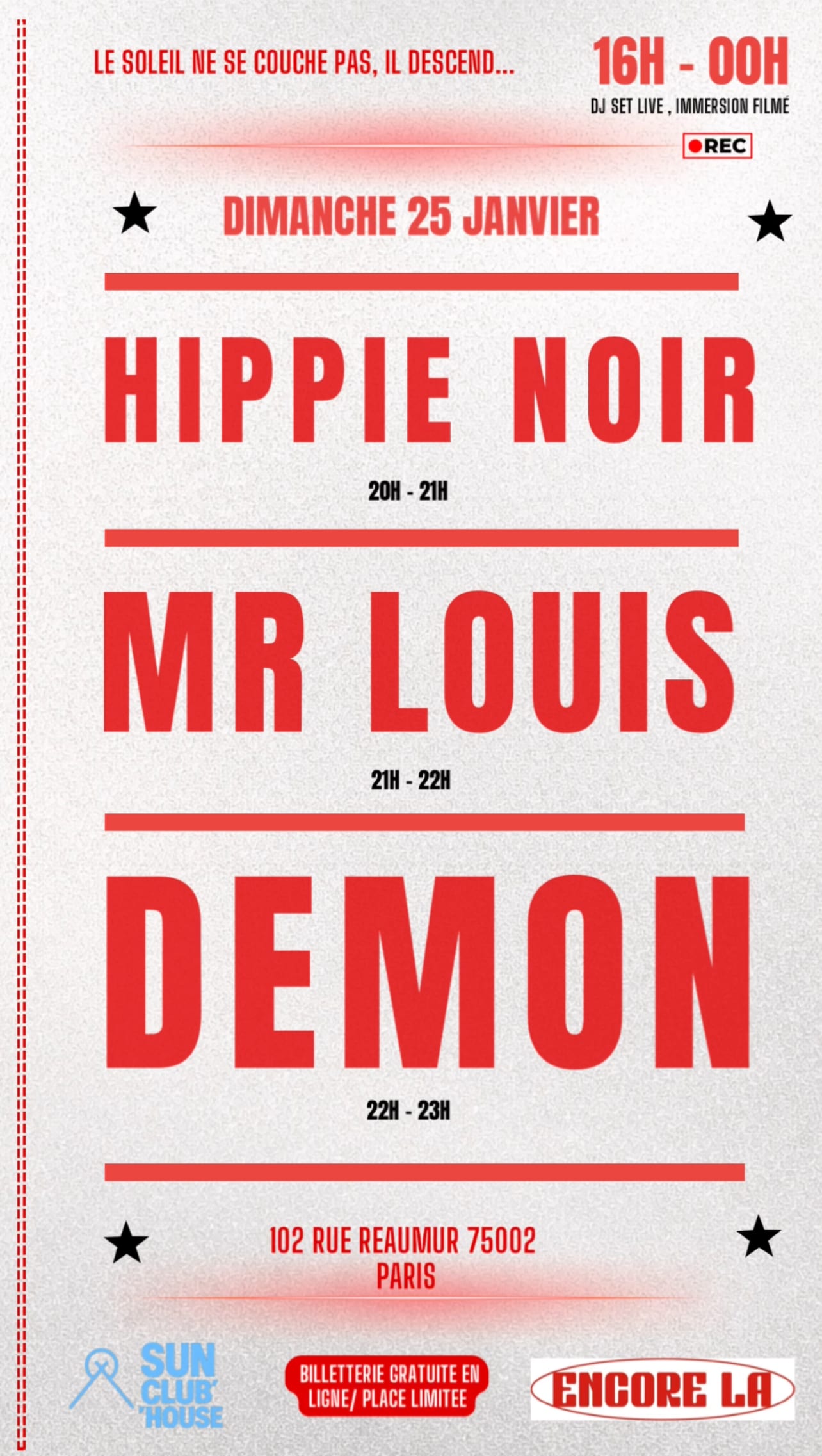 Sunclub'house - Demon - Mr Louis - Hippie Noir