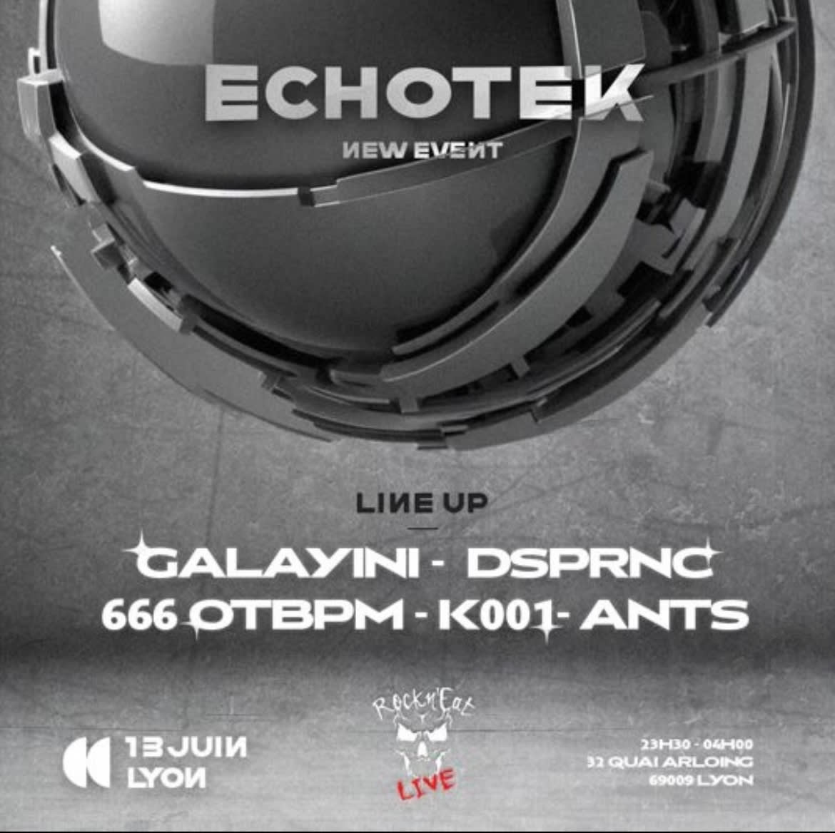 Echotek - Galayini, Dsprnc, 666otbpm, K001, Ants