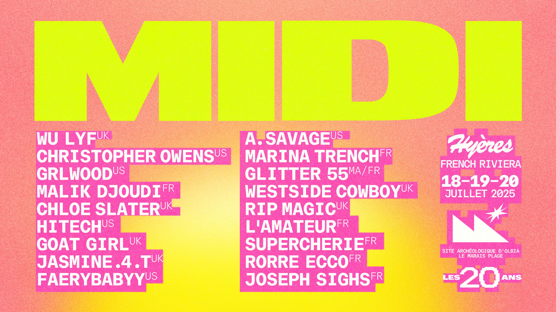Midi Festival 2025