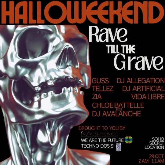 Rave Till The Grave (Halloweekend After-Party)