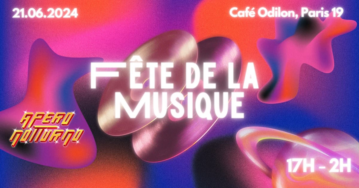 Apéro Notturno Fête La Musique