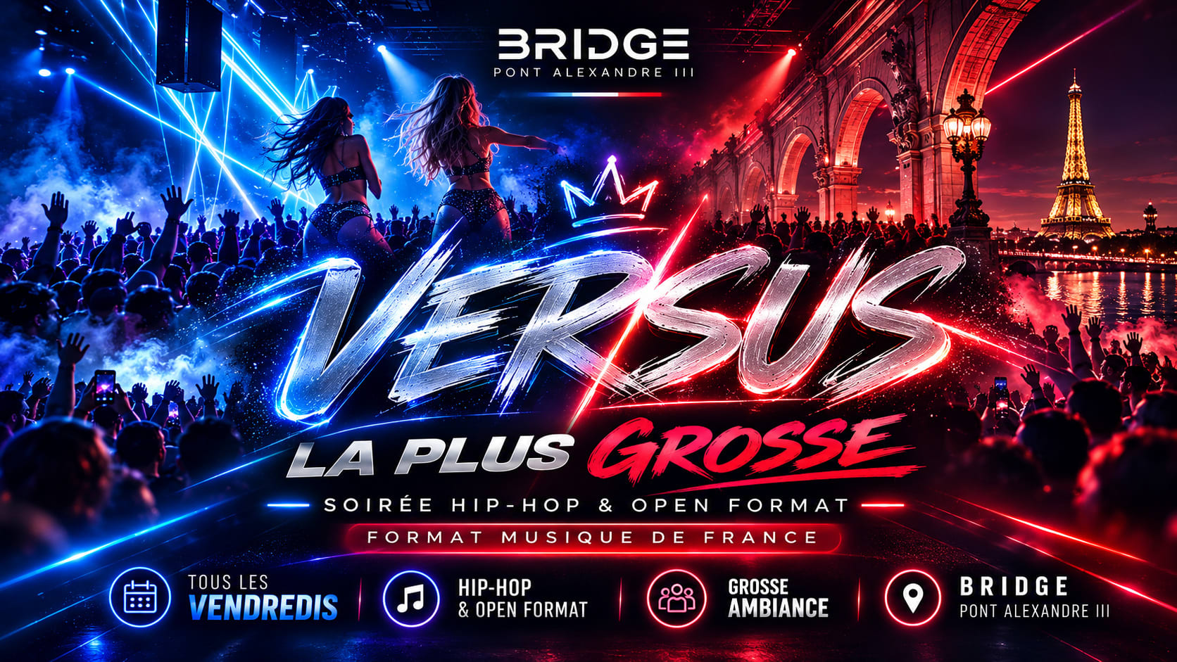 Bridge Club La + Grande Soirée Hip - Hop & Open Format 16-10