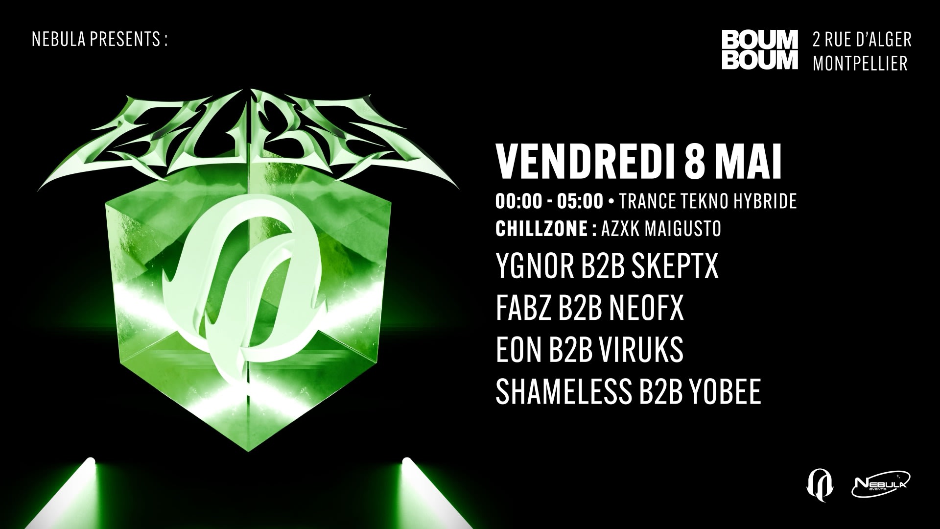 Nebula X Q Records Présentent Qube