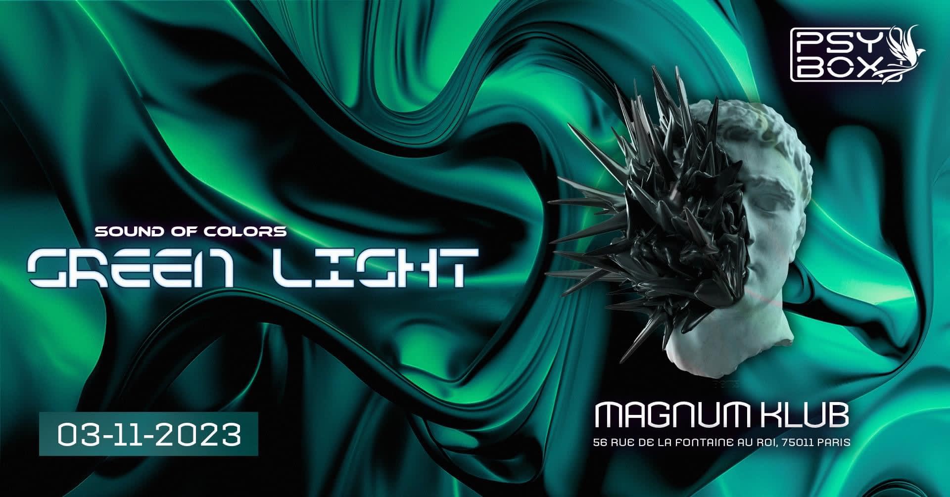 Psybox Pres. Sound Of Colors :Green Light[Magnum Klub-Paris]