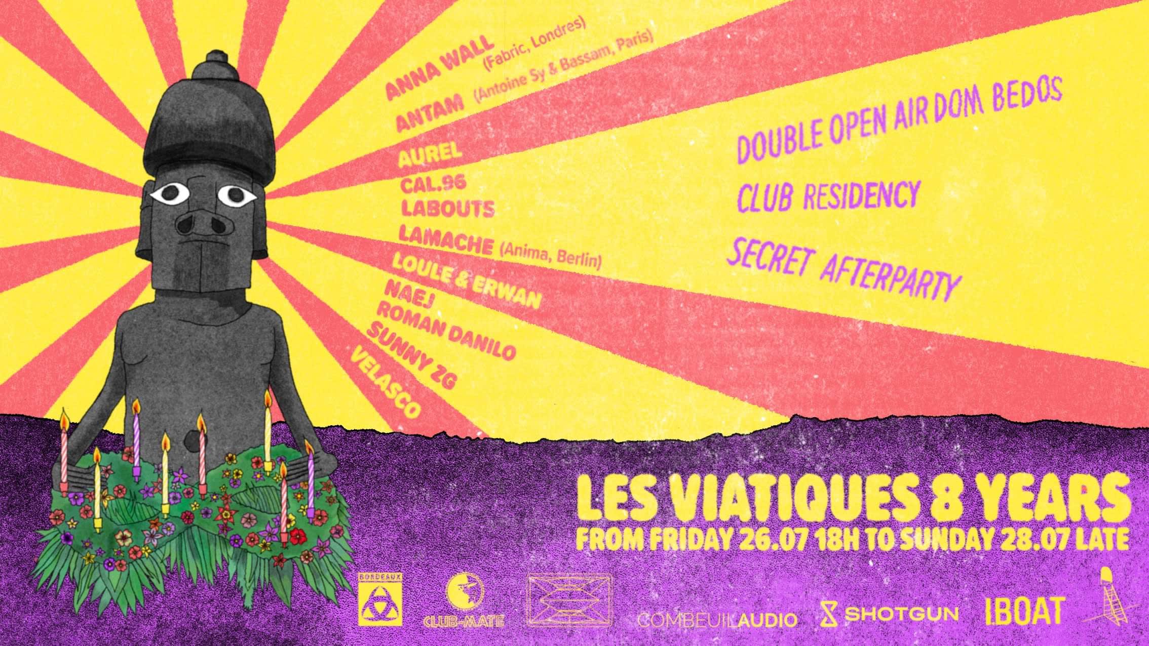 Les Viatiques • 8 Years Birthday