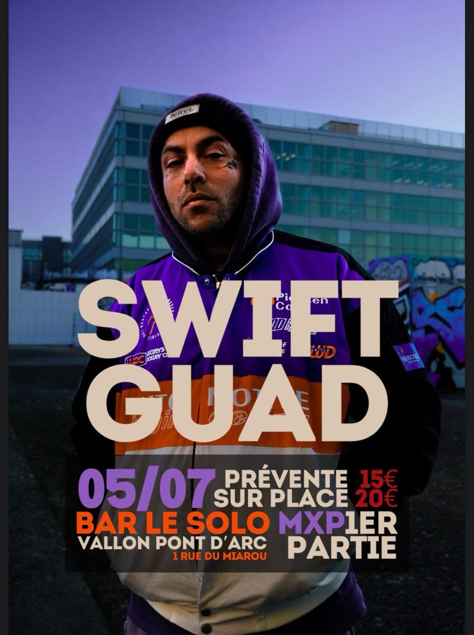 Concert Swift Guad À Vallon Pont D'arc