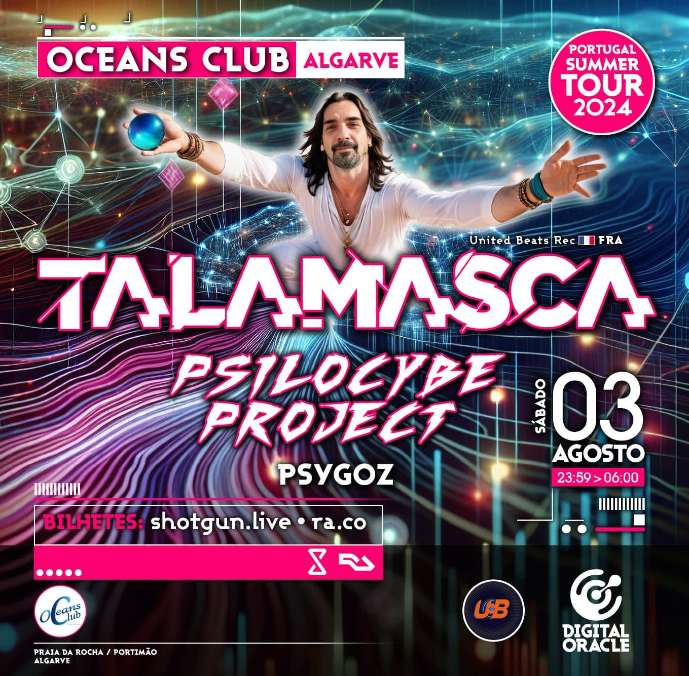Talamasca E Psilocybe Project @ Oceans Club